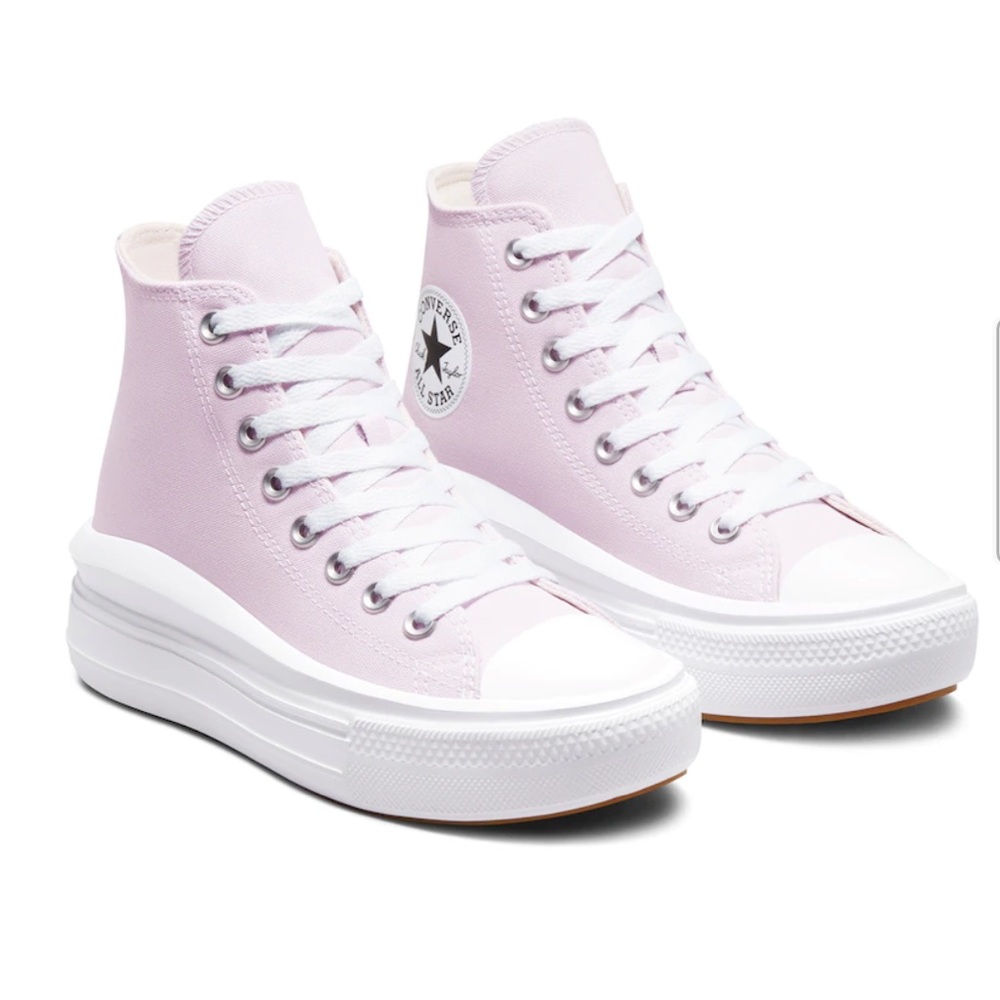 Lavender Hightop Converse!